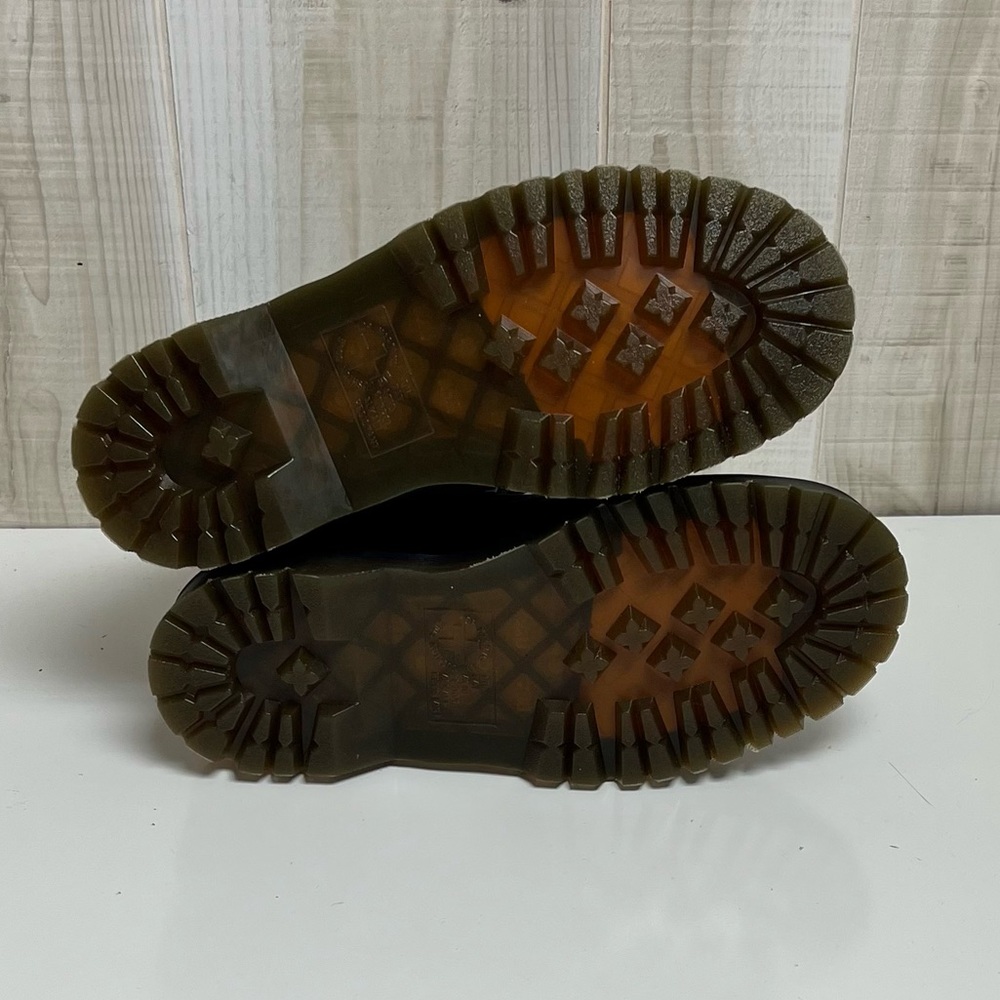 Dr. Martens 1460 Pascal Black Combat Moto Women's Boots Size 6 - Picture 8 of 9